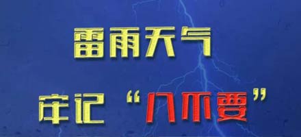 一天内19人因雷击死亡！牢记“八不要”！